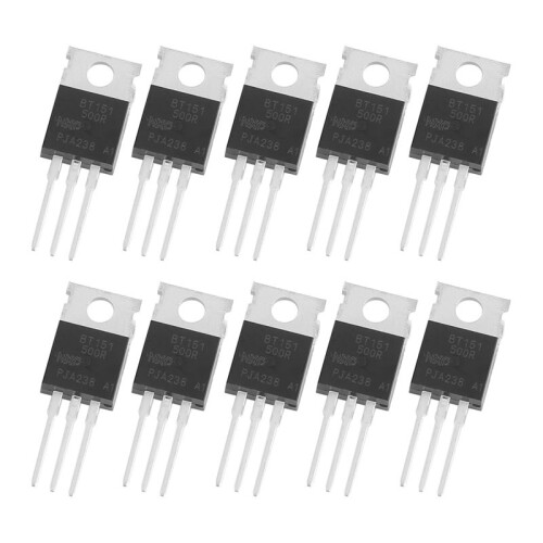 10x BT151-500R SOT78 Package Motor Control SCR Thyristors 500V 12A