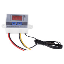 220V Digital LED Temperaturregler 10A Thermostatschalter Sonde Neu