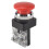 Red Green AC 250V 6A DPST Momentary Mushroom  Push Button 5