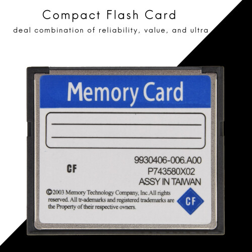 Professional 32GB Compact Flash Memory Card(White&) 2
