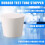 New Rubber Stopper Bungs Laboratory Solid Hole Stop Push-In Sealing Plug 7# 28*37mm 4