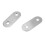 Flat Mending Plates Repair Fixing Joining Brackets 40x15mm 10pcs 6