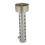Silver Motorcycle Exhaust Can Muffler Insert Baffle DB Killer Silencer 48mm x 140mm 3