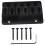 Black 6 string Fixed Hard Tail Guitar Bridge For Strat Guitar 1
