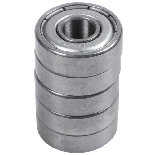607Z 7 x 19 x 6mm Double Shielded Deep   Bearings 5 Pcs 1