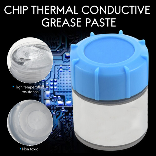 20g Silver Thermal Grease Paste Compound Chipset Cooling For CPU GPU HY710 1