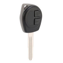 2-Button Uncut Remote Key FOB Case For IGNIS ALTO SX4 AGILA Black