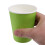 20 Paper Cups (9oz) - Plain Solid Colours Birthday Party Tableware Catering(green) 7