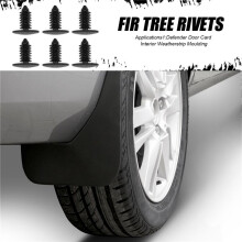 30 St 9 Mm X 8 Mm HåL Plast BilskäRm Gran Tree Clips Nitar HåLlare
