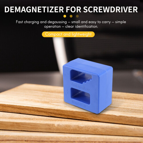 New Magnetizer Demagnetizer For Screwdriver Tips Screw Bits Magnetic Tool 2