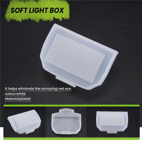 Flash Diffuser Bounce Cover for Yongnuo YN685 YN600EX-RT YN-660 Speedlight 2