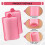 12Pcs dark  Hair Styling Soft Foam Sponge Rollers Curlers Hairdressing Tool 4
