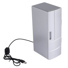 Refrigerator Usb Fridge Freezer Cans Drink Beer Cooler Warmer Travel Refrigerator Icebox Car Office Use Portable