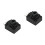 1 Set 2Pcs Black Replacement Repair Parts Lt/Rt Button Keypad For  360 Controller 5