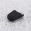 Rubber Clarinet Saxophone Mouthpiece Cap Protect Delicate Tip Black 6