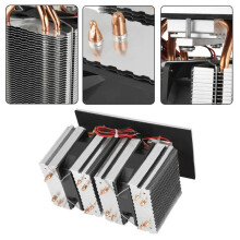 240W 2x12710 Electronic Semiconductor Refrigeration 12V Diy Refrigerator Cooler Cooling System Kit Diy Refrigerator Cooler