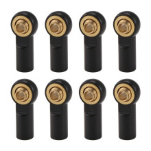 8 StÜCke M3 Kugel Gelenk Verbindungs Stange Stangen Dichtungen Kugel Kopf Spur Stangen Kopf FÜR 1/10 RC Lkw Auto Lkw Buggy Schwarz