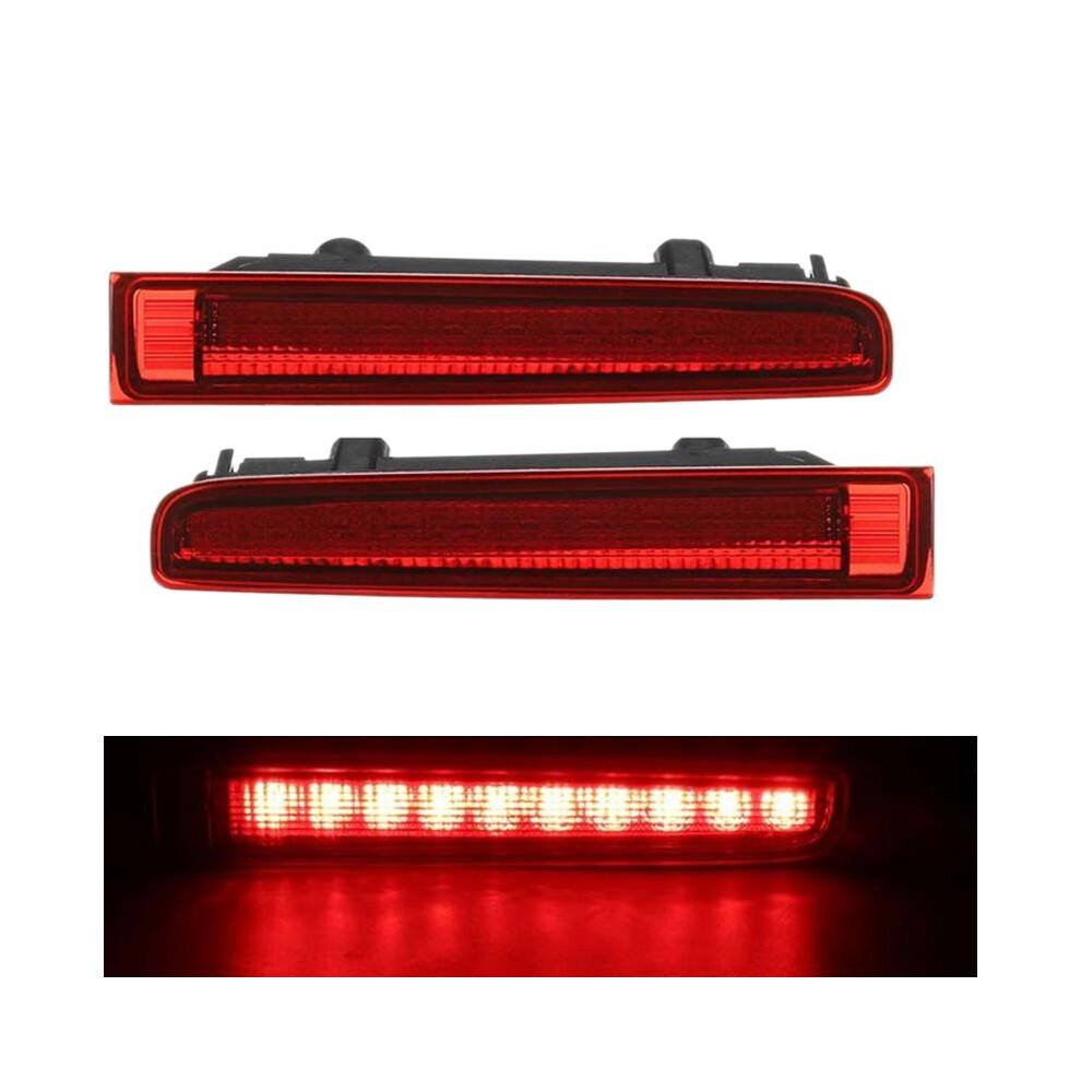 2Pcs Car Third High Brake Barn Door Rear Brake High Mount Stop Lamp For- T5 T6 For Multivan Caravelle 2003-2016 Light/Red 6031977091887