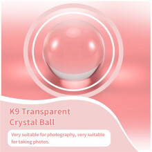 Transparente Bola de Cristal de Cristal Esfera de Coloración Curativa Fotografía Apoyos Bola Decoración 30 Mm