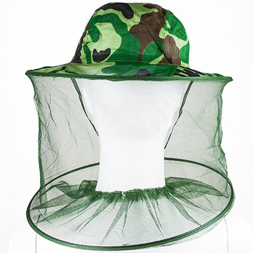 Beekeeper Antimosquito Bee Bug Insect Fly Mask Cap Hat with Net Mesh Face Protection 1