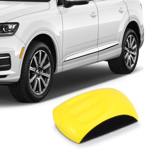 Bloco de Lixa Manual de 6 Polegadas para Lixa de Gancho e LaçO Almofada de Polimento Almofada de Polimento Ferramentas Abrasivas 2