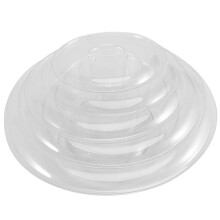 Round 6 Tier Macaron Tower Cake Stand Cupcake Macaroons Display Rack Holder Tools Wedding Decoration Easter Party Supplies