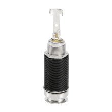 1/4 Inch 6,35 mm Akoestische Elektrische Gitaar Basuitgang Riemknop Eindpin Plug Socket Stereocilinder