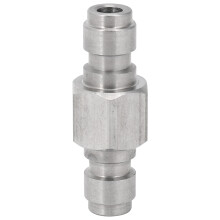 Paint Air Pcp Both End Male Quick Disconnect Adaptor Stainless Steel Double Male Fill Nipple