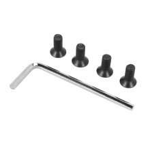4Pcs Scooter Handlebar Front Fork Tube Screws With Hexagon Handle Replacement Parts Kits for  M365  Es2 Accessories