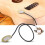 Acoustic Guitar Transducer Pre-Wired Amplifier Piezo Jack Pickup Accessory 8
