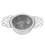 Tea Strainers with Drip Bowls (2-Pack); Elegant Stainless Steel Loose Leaf Tea Strainers 1