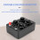 0-9999 Ohm Simple Resistance Box Precision Variable Decade Resistor Teaching Instrument 5