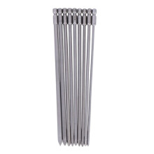9Pcs 1/4 Inch 200Mm Ph1 Ph2 Phillips Magnetic Long Hex Screwdriver Bits S2 Electric Drill Power Driver Tools