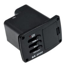 Belcat Uk-2000 Pickup Piezo Spirale Cavo Eq E Pre Amp Per Ukulele (Senza Batteria)