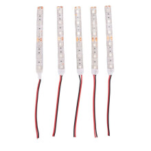 5Pcs 10Cm Waterproof Green 5050 Led Strip Lights 12V Caravan Boat Car