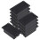 Custodia Per Vano Batterie Per Basso Elettrico 9V Custodia Nero 10 Pezzi 1