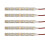 5 Stuks 10 cm Waterdichte Witte 5050 Ledstripverlichting  12 V Caravan Boot Auto 1