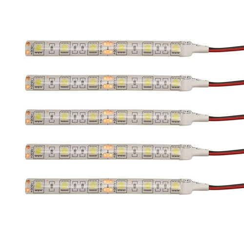 5 Stuks 10 cm Waterdichte Witte 5050 Ledstripverlichting  12 V Caravan Boot Auto
