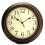 12-Inch Round Classic Clock Retro Non Ticking Quartz Decorative Wall Clock 1