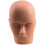 Mannequin Flat  Silicone Practice False Eyelash Extensions Makeup Model Massage Training 10