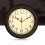 12-Inch Round Classic Clock Retro Non Ticking Quartz Decorative Wall Clock 6