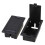 Custodia Per Vano Batterie Per Basso Elettrico 9V Custodia Nero 10 Pezzi 2