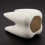 Tooth Shape White Ceramic Flower Pot Modern Design Planter Teeth Model  Desktop Pot  Gift(without plants) 10