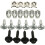 20 Pcs Engine Cover Fixing Fitting Clips Screws Kit for  C5  407 1