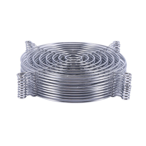 10pcs Computer PC Cooling Fan Mesh Cover Metal Fan Shield -120mm 1