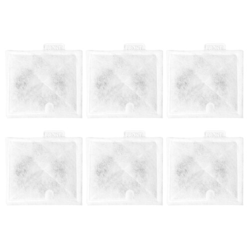 6 Aquarium Medium Charcoal Filter Cartridges,for Replacements Aqueon QuietFlow Power 10 1