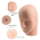 Mannequin Flat  Silicone Practice False Eyelash Extensions Makeup Model Massage Training 4