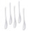 Set of 5 Ceramic Spoon Teaspoon Spoon Jam Honey 2