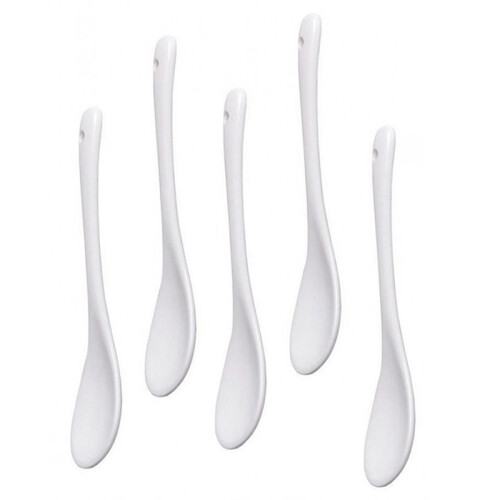 Set of 5 Ceramic Spoon Teaspoon Spoon Jam Honey 1