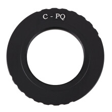 Camera C Mount Lens CCTV Lens For  Q Q7 Q10 Q-S1 Camera Mount Adapter Ring C-PQ C-P/Q